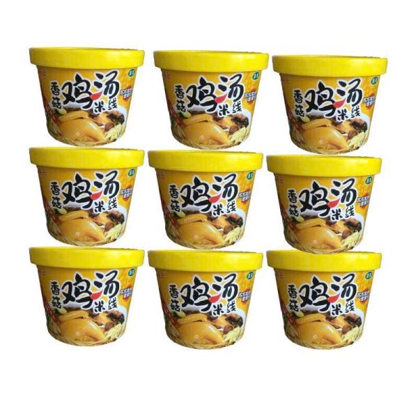 BÚN GÀ NẤM HƯƠNG THÙNG 6 HỘP 80g